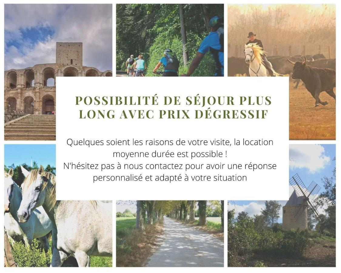 La Terrasse Ensoleillee Arles Camargue Leilighet Eksteriør bilde